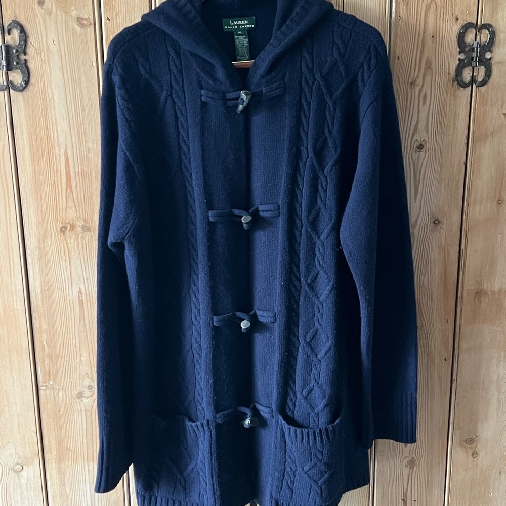 Ralph Lauren Women’s Long Hooded Cardigan